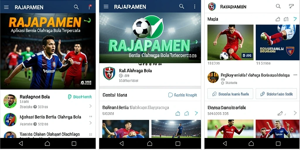 Tampilan antarmuka RAJAPAMEN yang modern dan informatif.